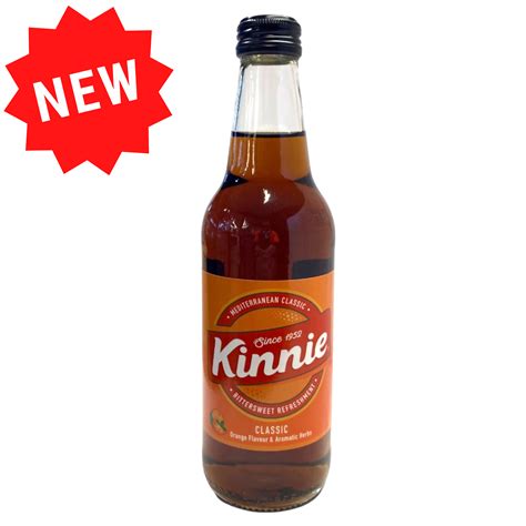 kinnie orange soft drink.